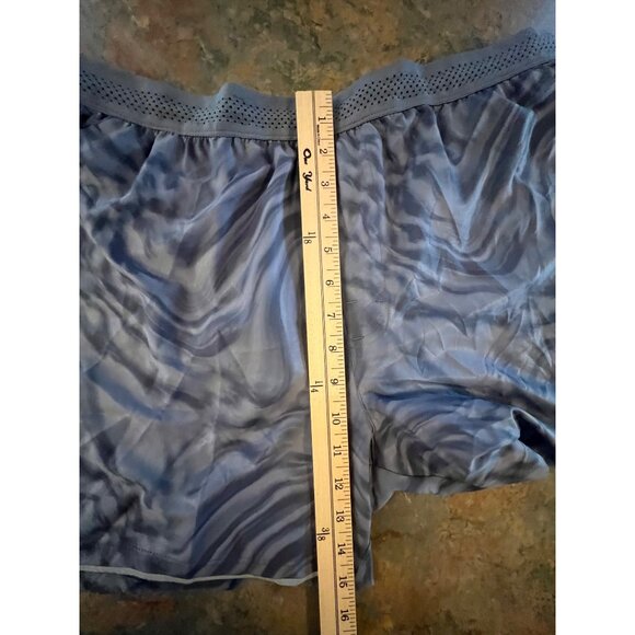 Mens 5" Velocity Run Shorts Ripple Grey Lava Moisture Wicking & 4-Way Stretch - Picture 4 of 8